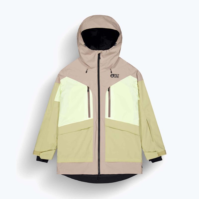 Geacă de schi pentru femei Picture Haakon roebuck / lime / cream hemp 7