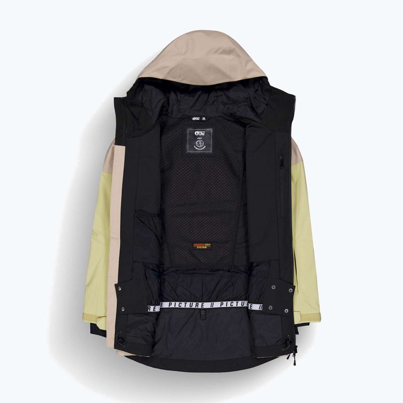 Geacă de schi pentru femei Picture Haakon roebuck / lime / cream hemp 9
