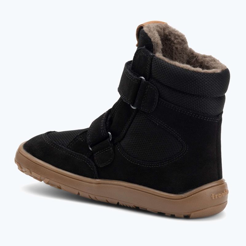Ghete barefoot pentru copii Froddo Tex Winter negre 3