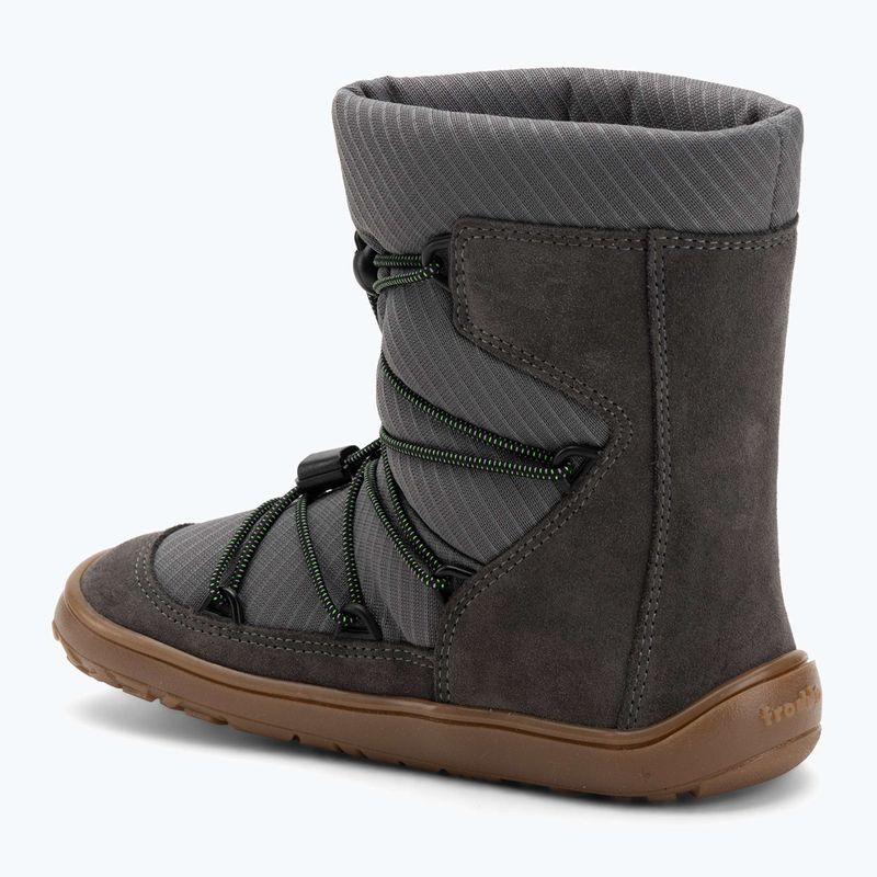 Ghete barefoot pentru copii Froddo Tex Track Wool gri 3