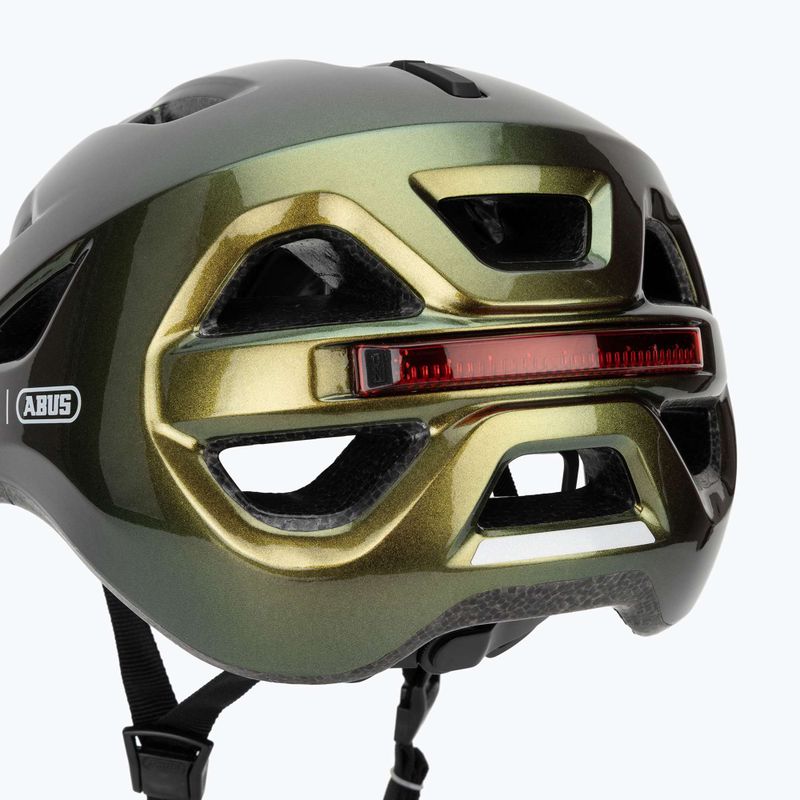 Cască de ciclism ABUS Urban-I 4.0 green pepper 9