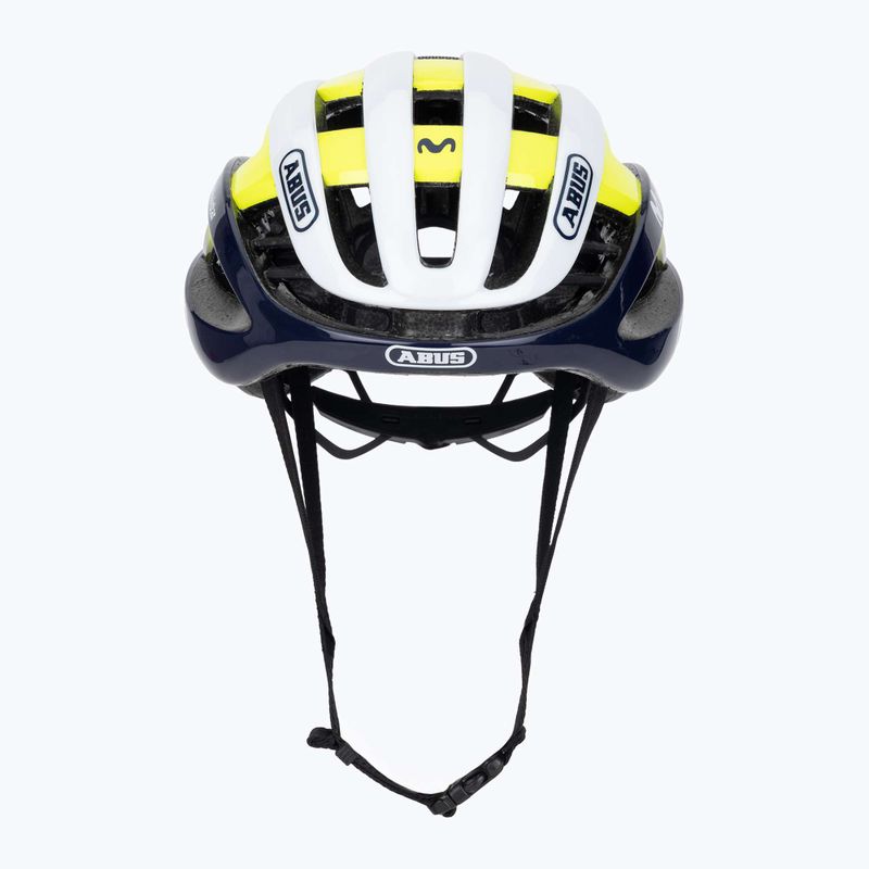 Cască de ciclism ABUS AirBreaker Movistar Team 24 navy/yellow/white 2