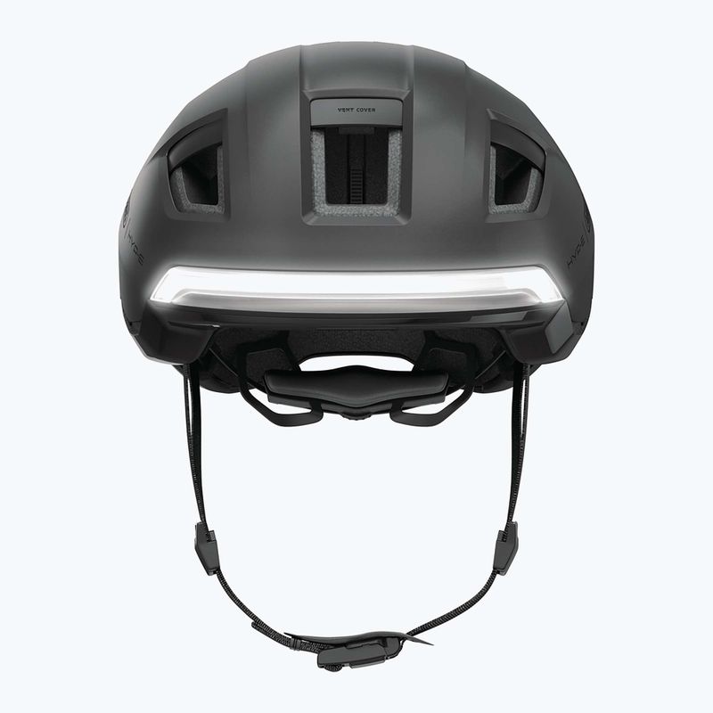 Cască de ciclism cu semnalizatoare ABUS Hyp-E volcano titan 5