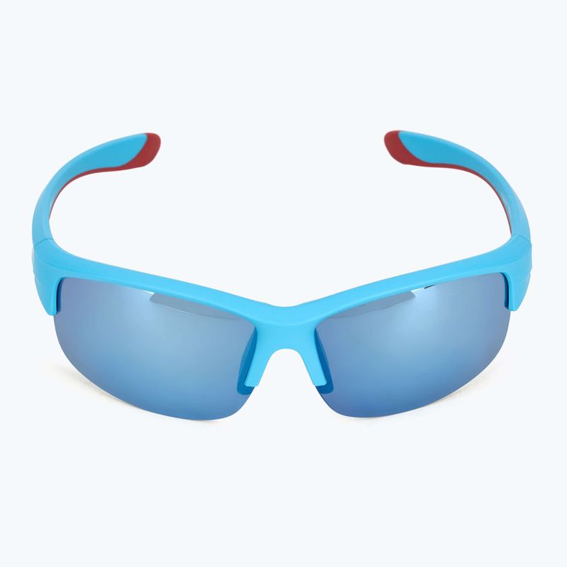 Ochelari de soare pentru copii Alpina Junior Flexxy Youth HR blue red matt/ blue mirror 3