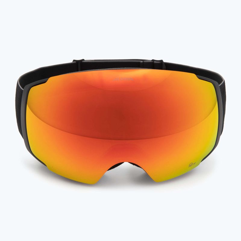 Ochelari de schi Alpina Falera Mag Q-Lite black matt/red/pink 3