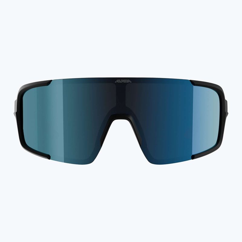 Ochelari de soare Alpina Lumin black matt/blue mirror 2