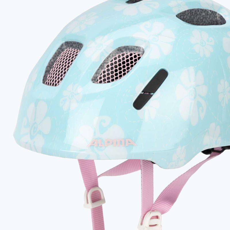 Cască de ciclism pentru copii Alpina Ximo 2 Jr aqua rose flower gloss 8