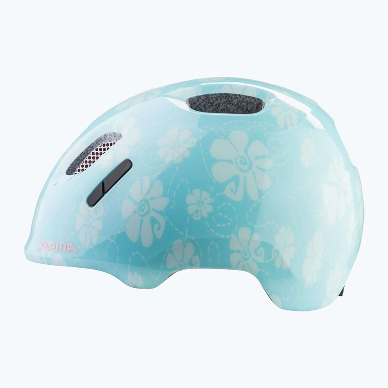 Cască de ciclism pentru copii Alpina Ximo 2 Jr aqua rose flower gloss 10