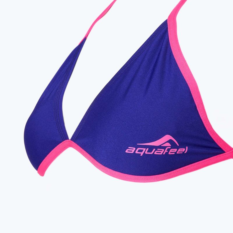 Costum de baie din două piese aquafeel Sun Bikini blue pink flames 3
