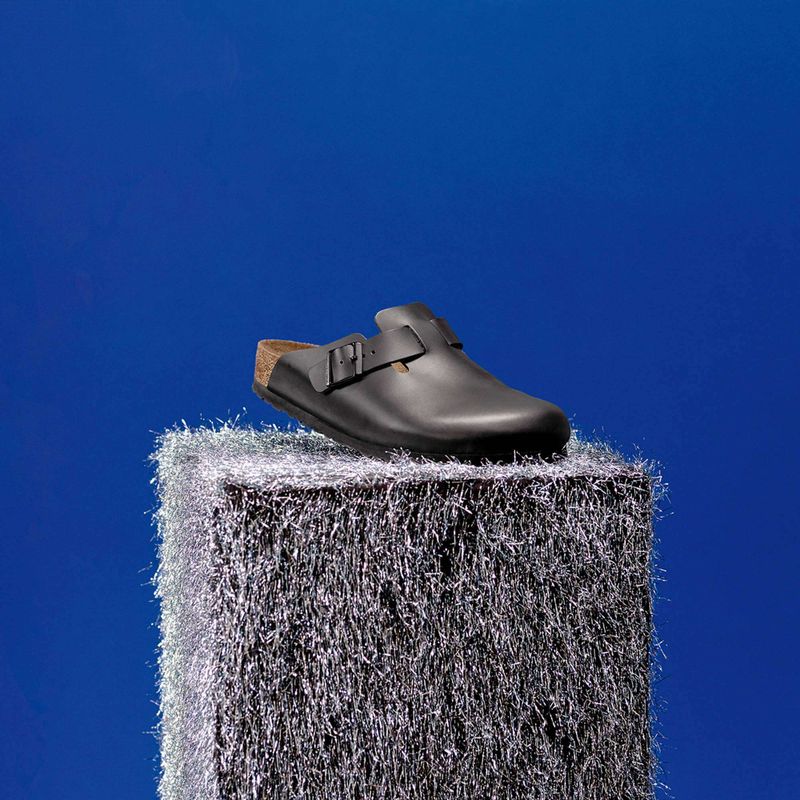 Papuci BIRKENSTOCK Boston NL Narrow black 9