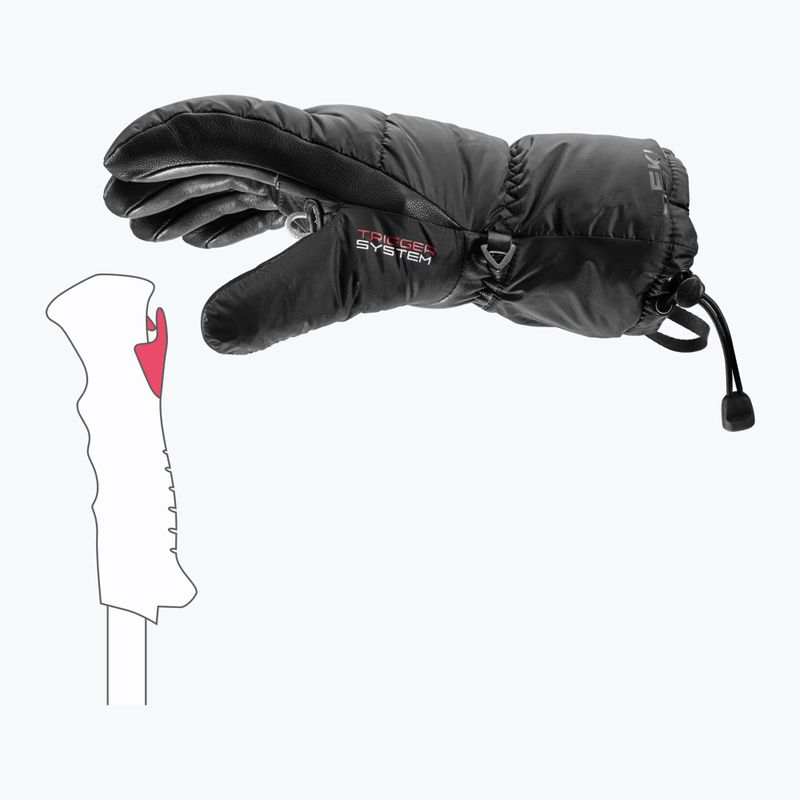 Mănuși de schi pentru femei LEKI Glace 3D Women black 5