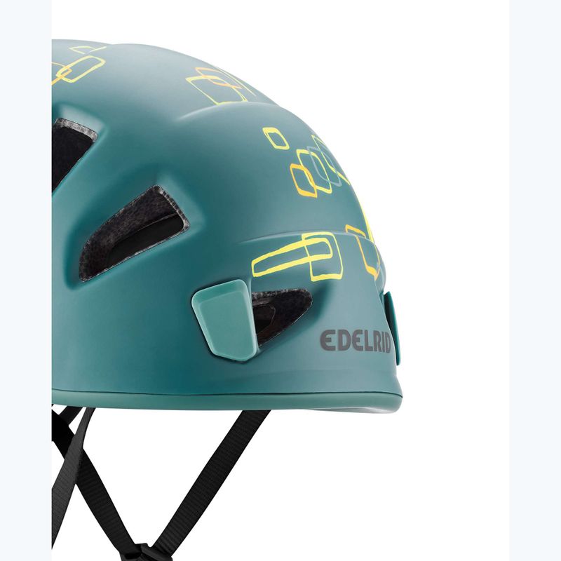 Cască de cățărare pentru copii EDELRID Shield II jade/petrol 2