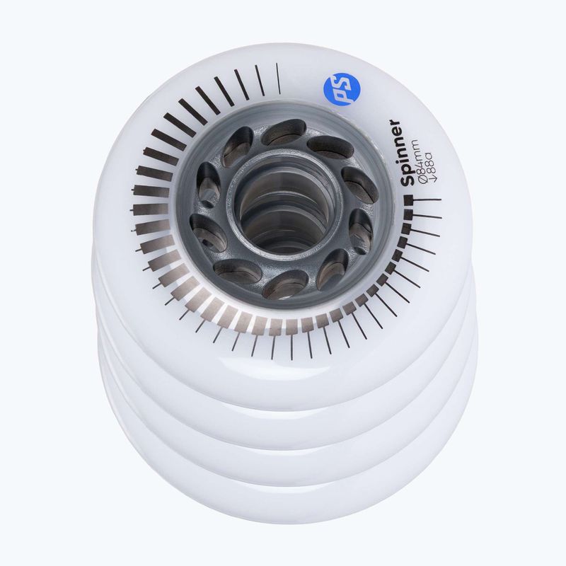 Roți pentru role Powerslide Spinner 84 mm/88A 4 buc. white 3