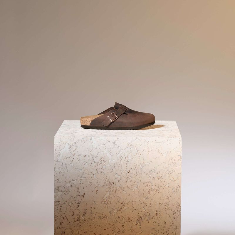 Flip-flops BIRKENSTOCK Boston LEOI Narrow habana 8