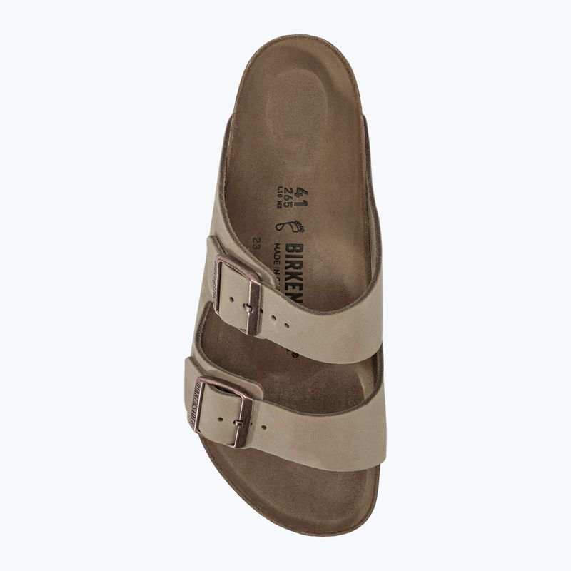 Papuci BIRKENSTOCK Arizona LEOI Regular tabacco brown 5