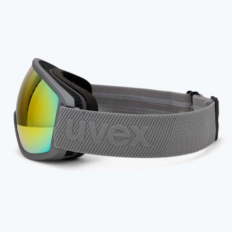 Ochelari de schi UVEX Topic rhino matt/mirror rainbow rose 4
