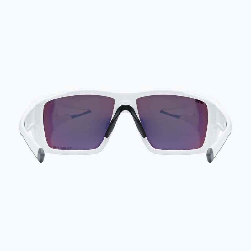 Ochelari de soare UVEX Mtn Venture CV white matte/mirror gold 3