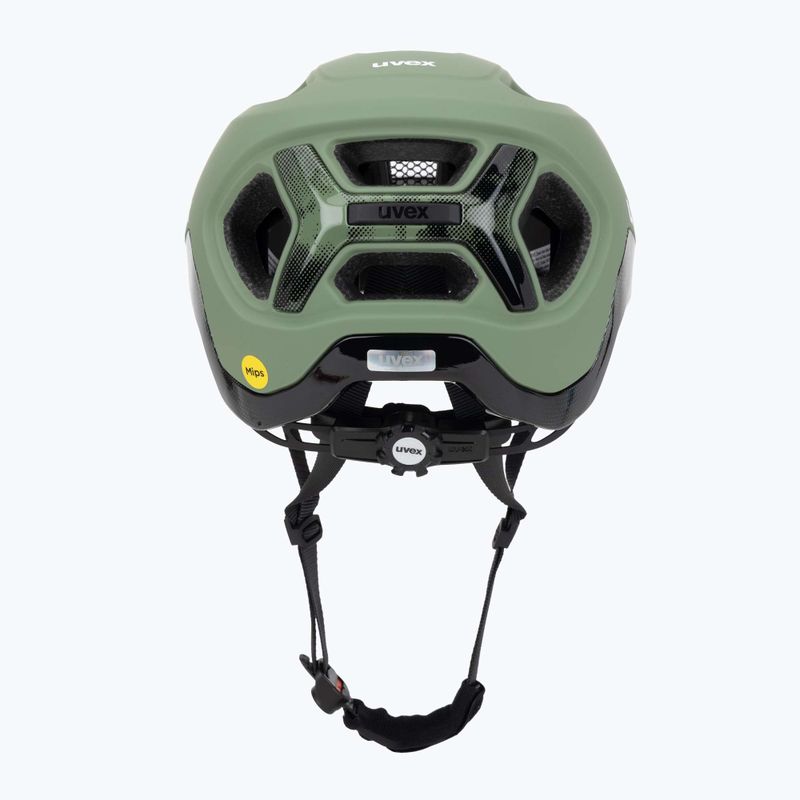Cască de bicicletă UVEX React MIPS moss green/black matt 4