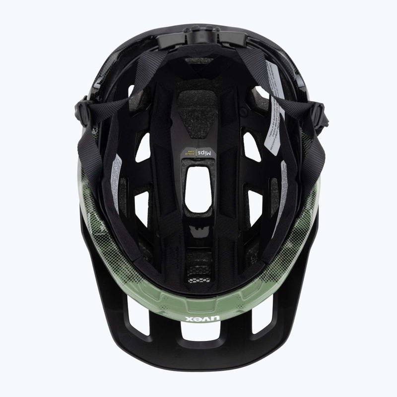 Cască de bicicletă UVEX React MIPS moss green/black matt 5