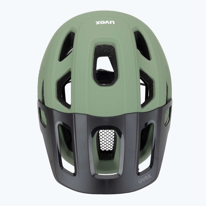 Cască de bicicletă UVEX React MIPS moss green/black matt 6