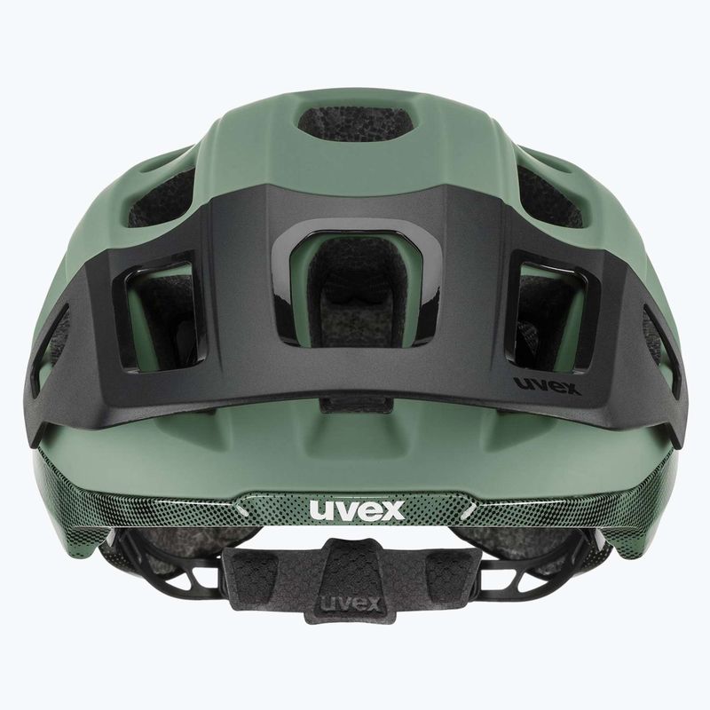 Cască de bicicletă UVEX React MIPS moss green/black matt 9