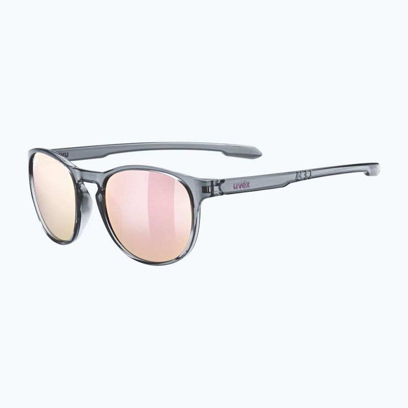 Ochelari de soare UVEX LGL 53 smoke/mirror pink 5