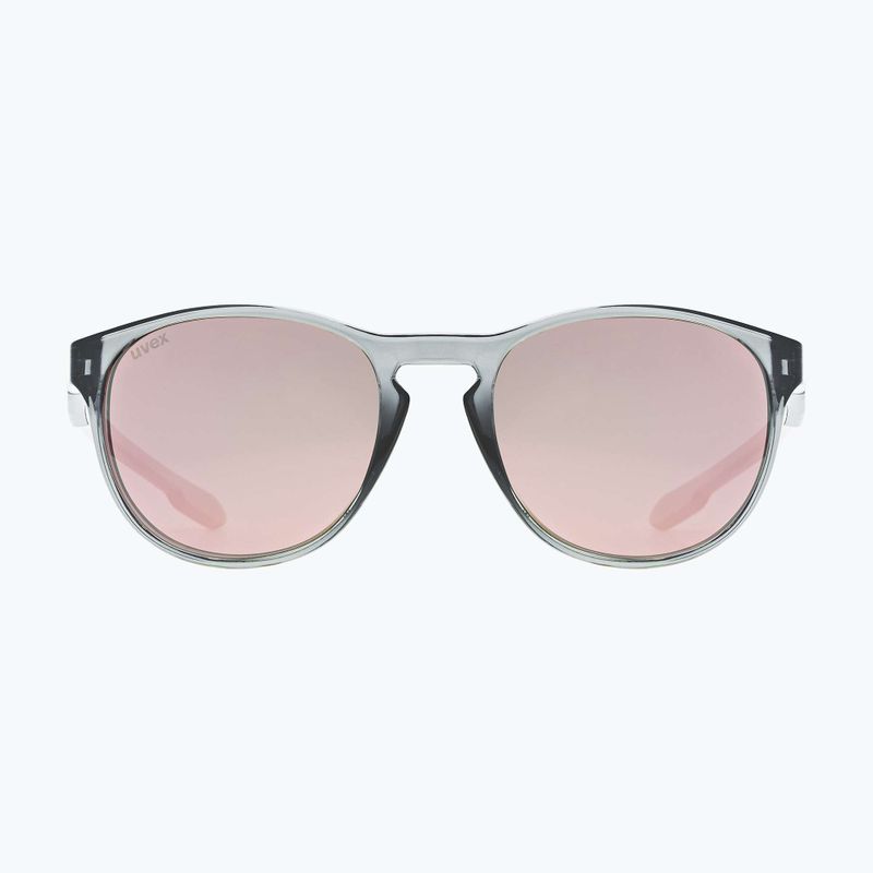 Ochelari de soare UVEX LGL 53 smoke/mirror pink 6