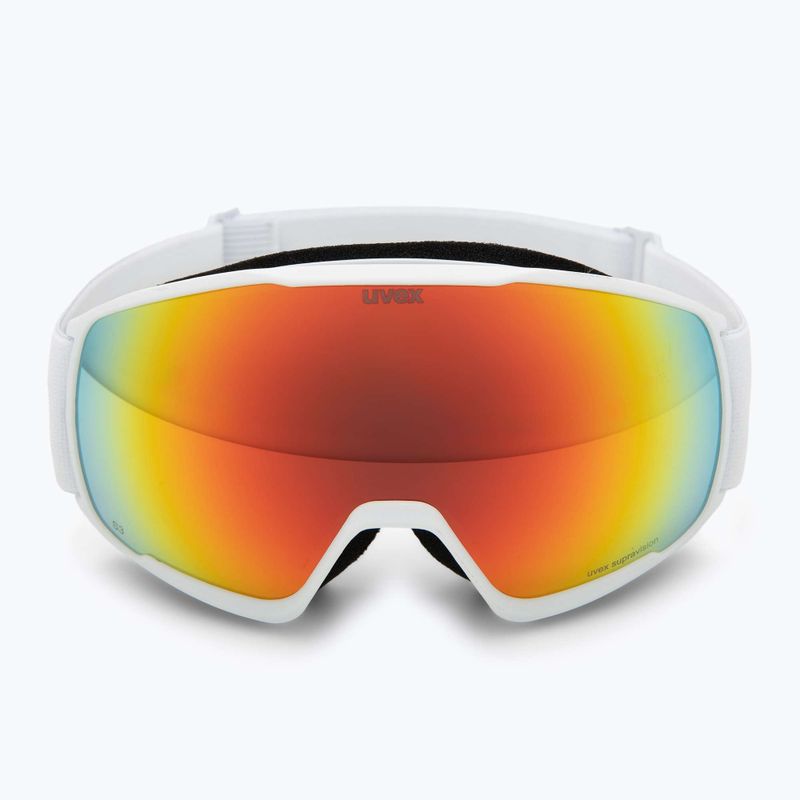 Ochelari de schi UVEX Victorious S FM white matt/mirror orange 2