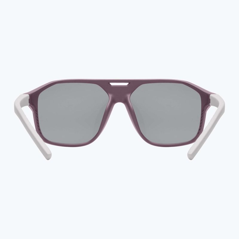 Ochelari de soare pentru copii UVEX Cosmic Jr cranberry/grey matt/mirror silver 3