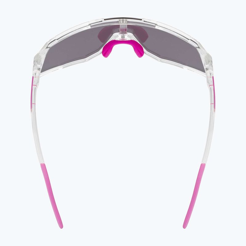 Ochelari de soare UVEX Sequenze clear/mirror pink 5