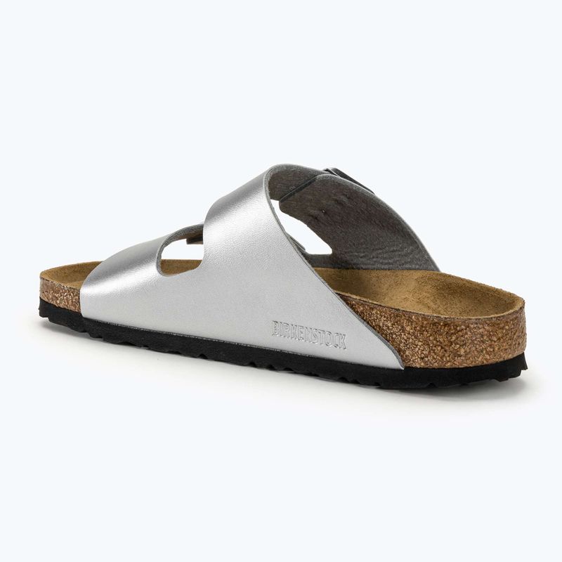 Papuci pentru femei BIRKENSTOCK Arizona BF Narrow silver 2