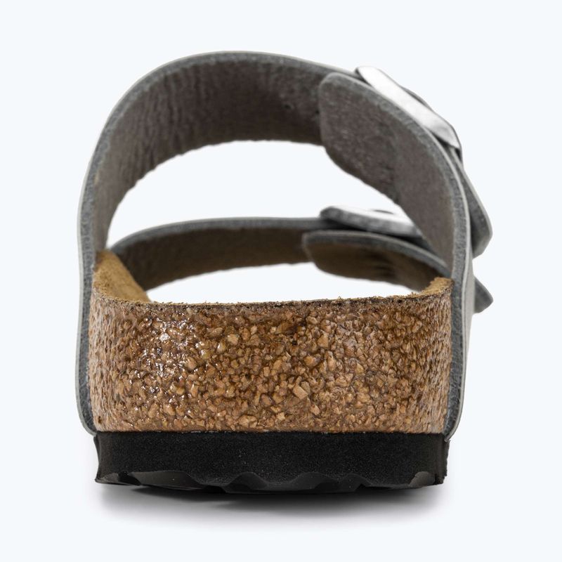 Papuci pentru femei BIRKENSTOCK Arizona BF Narrow silver 4
