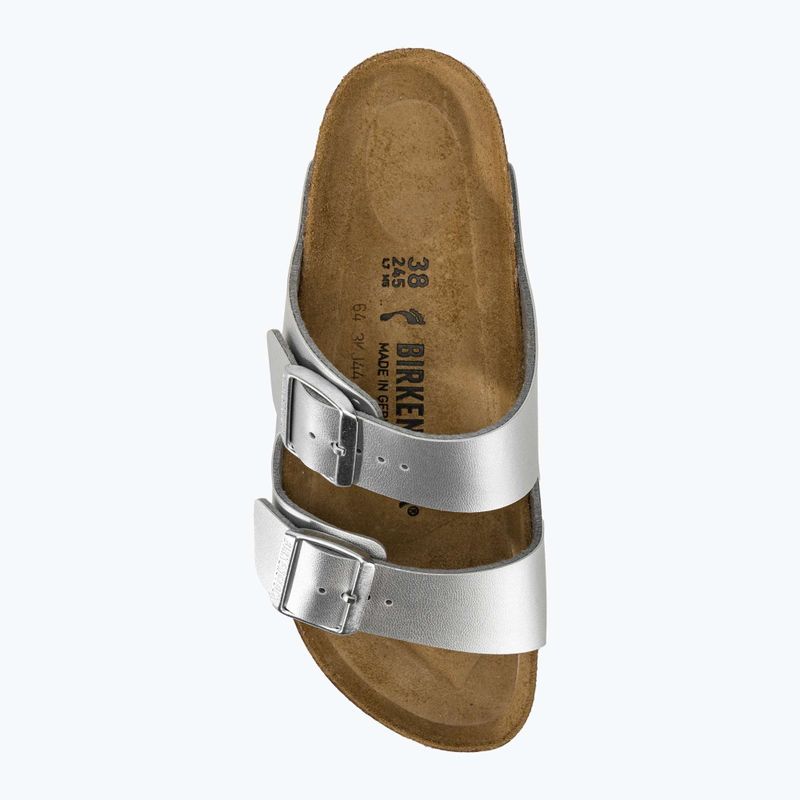 Papuci pentru femei BIRKENSTOCK Arizona BF Narrow silver 7