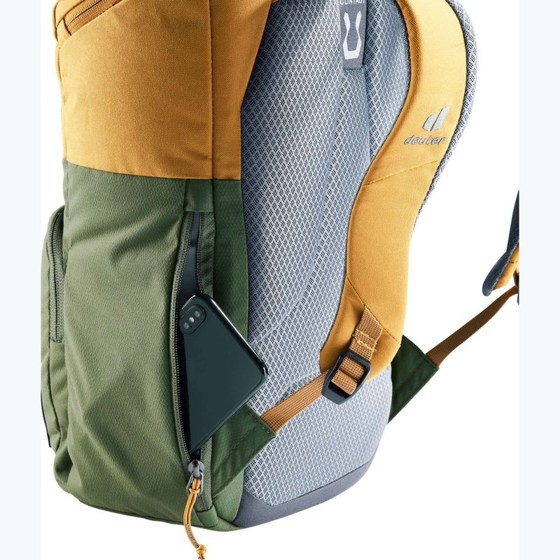 Rucsac turistic pentru copii deuter Overday 15 l khaki/cinnamon 8