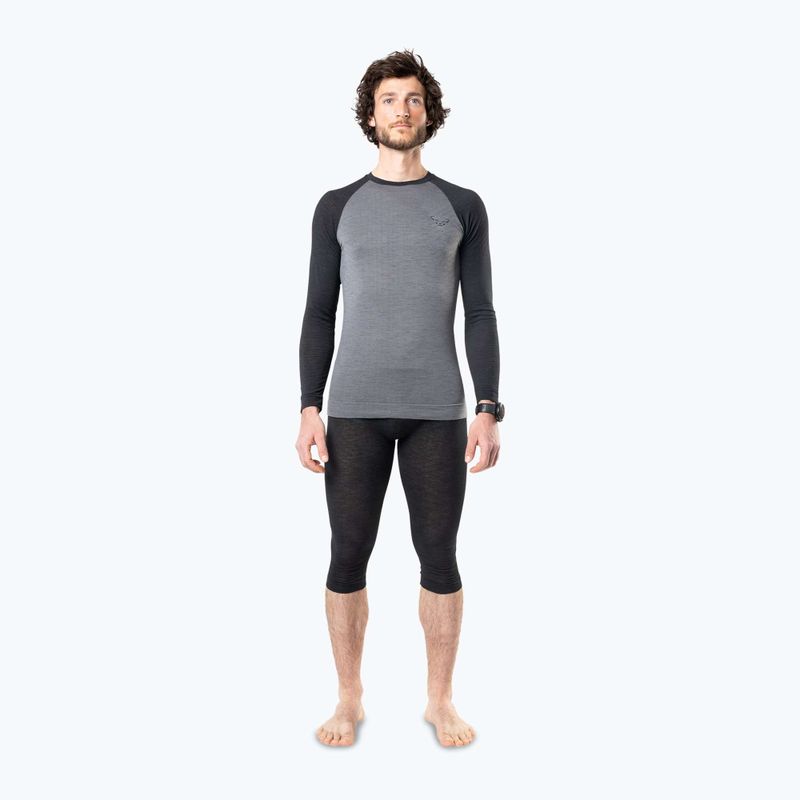 Pantaloni termoactivi pentru bărbați DYNAFIT Tour Light Merino 3/4 black out 2