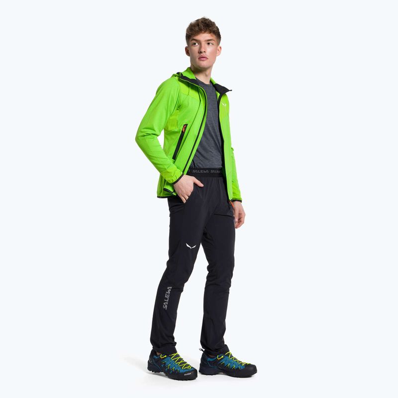 Salewa bărbați Agner Hybrid PL/DST FZ Hoody hanorac polar cu glugă verde 00-0000027371 2