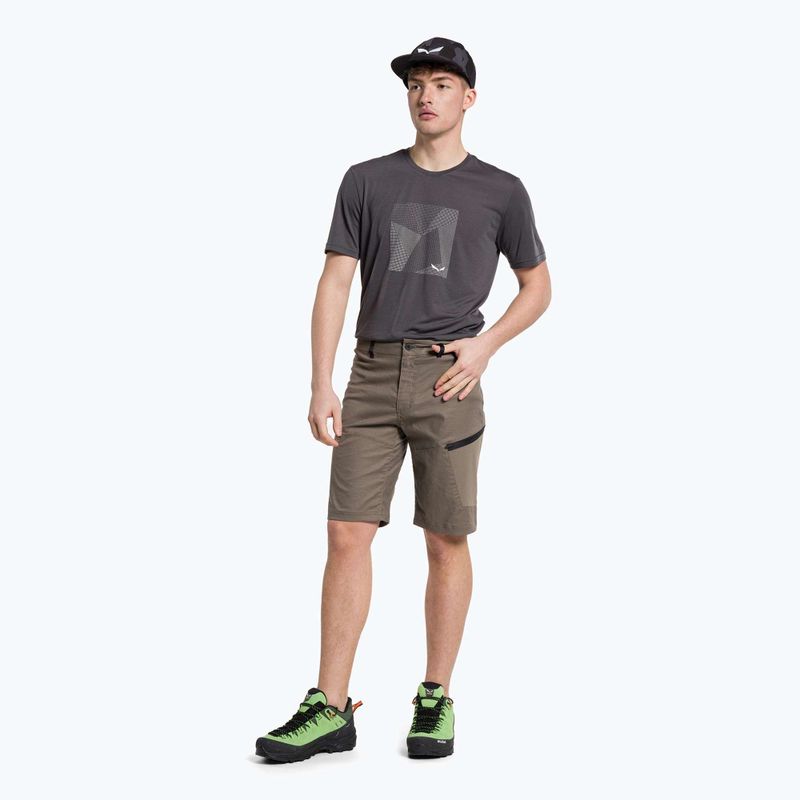 Pantaloni scurți de drumeție pentru bărbați Salewa Lavaredo Hemp Hemp maro 00-0000028033 2