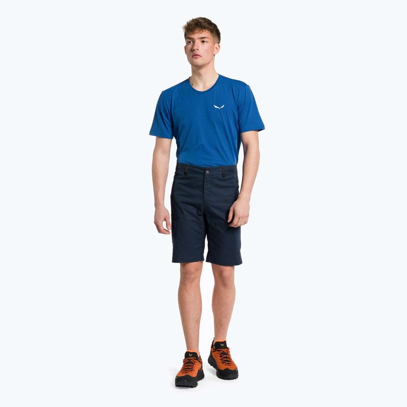Pantaloni scurți de drumeție pentru bărbați Salewa Lavaredo Hemp Hemp albastru marin 00-0000028033 2