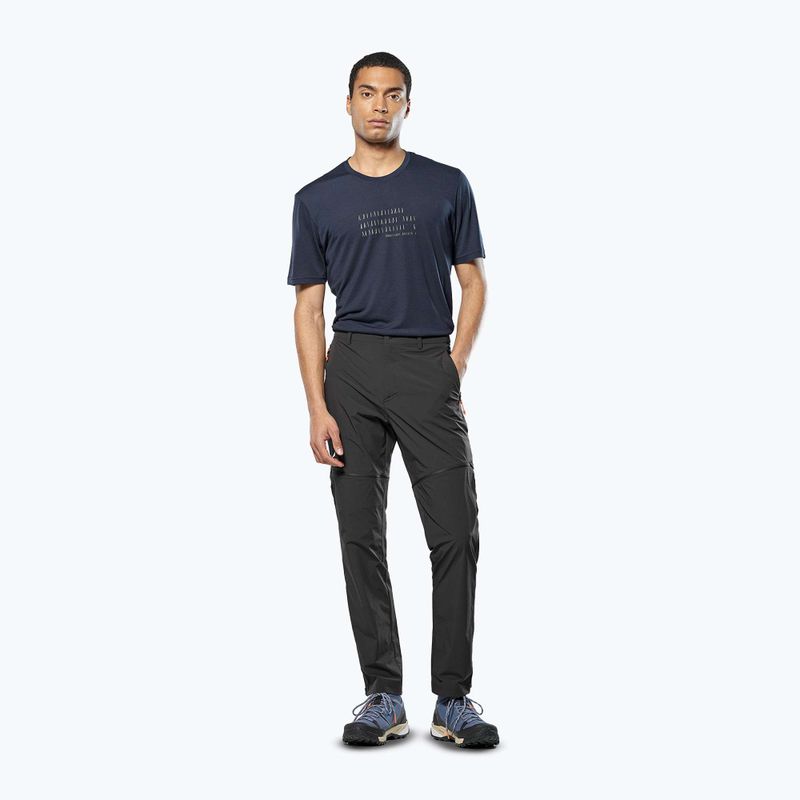 Pantaloni de trekking pentru bărbați Salewa Puez Talveno Dst 2/1 black out 2
