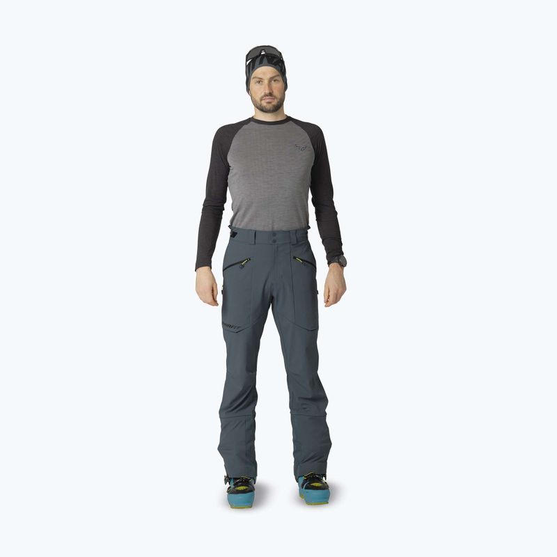 Pantaloni de schi de tură pentru bărbați DYNAFIT Radical Softshell cinder 2