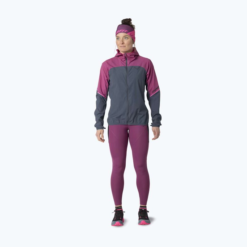 Geacă de alergare pentru femei DYNAFIT Alpine Wind magenta 2