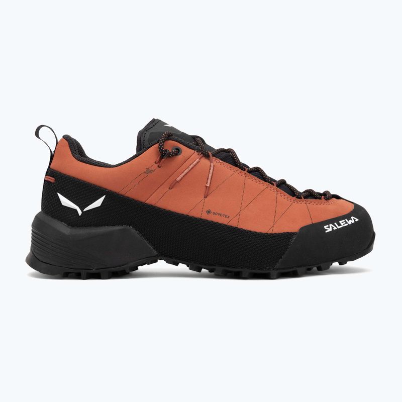 Încălțăminte de abordare pentru femei Salewa Wildfire Leather 2 GTX etruscan red/black 2