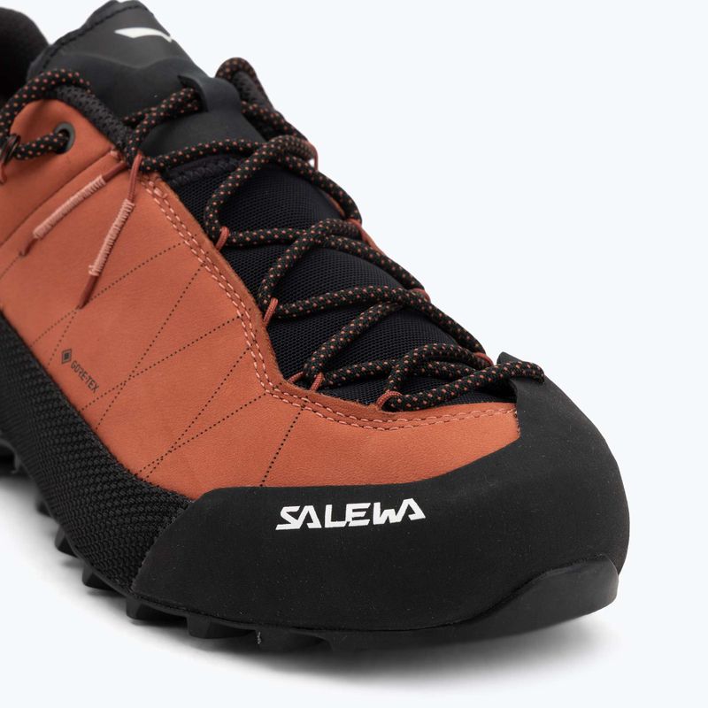 Încălțăminte de abordare pentru femei Salewa Wildfire Leather 2 GTX etruscan red/black 7