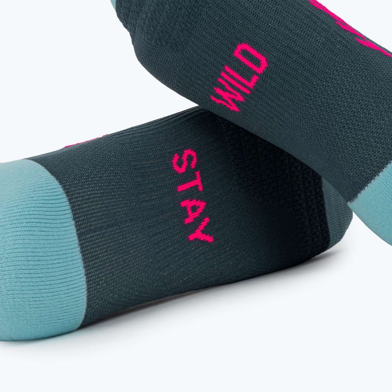 Șosete DYNAFIT Traverse Crew cinder pink glo/6070 6