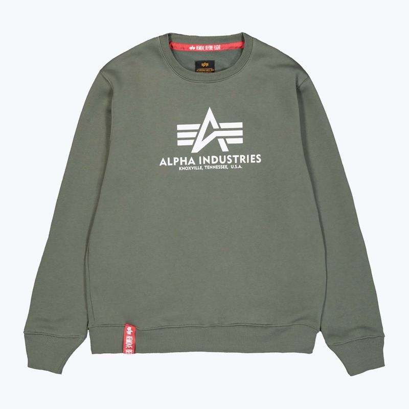 Bluză pentru bărbați Alpha Industries Basic dark olive 7