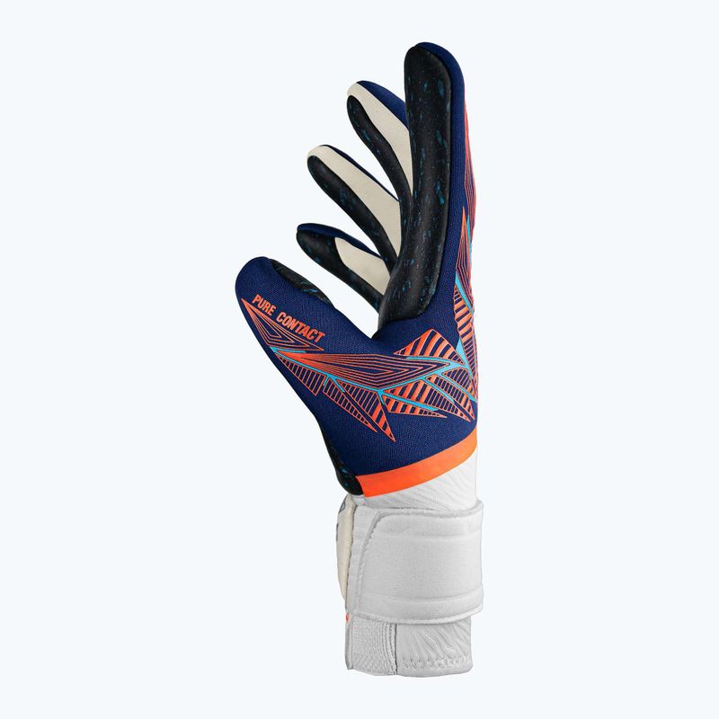 Mănuși de portar Reusch Pure Contact Fusion premium blue/electric orange/black 4