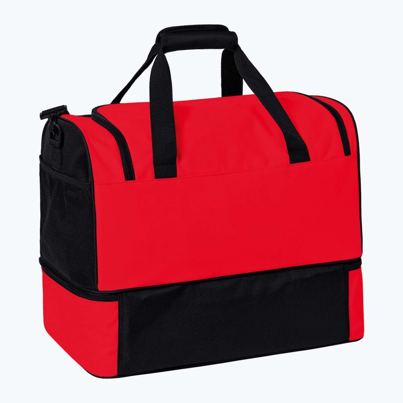 Geantă de antrenament ERIMA Six Wings Sports Bag With Bottom Compartment 60 l red black 2