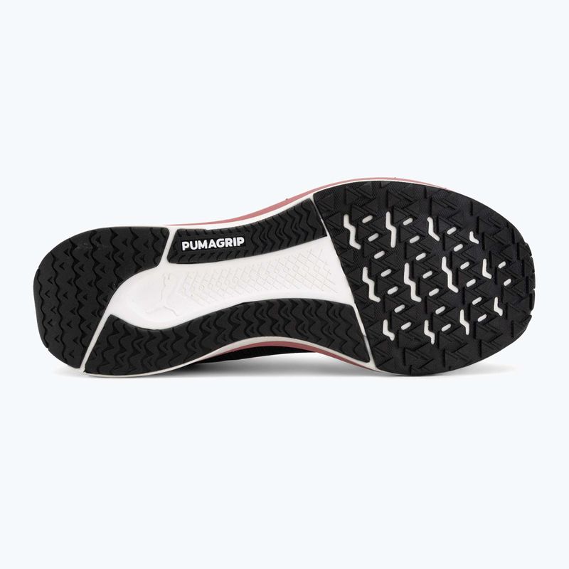 Încălțăminte de alergare pentru femei Puma Velocity Nitro WTR black/silver/yellow 4