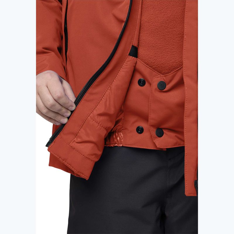 Geacă cu puf pentru copii Jack Wolfskin Actamic 2L Ins coral orange 3