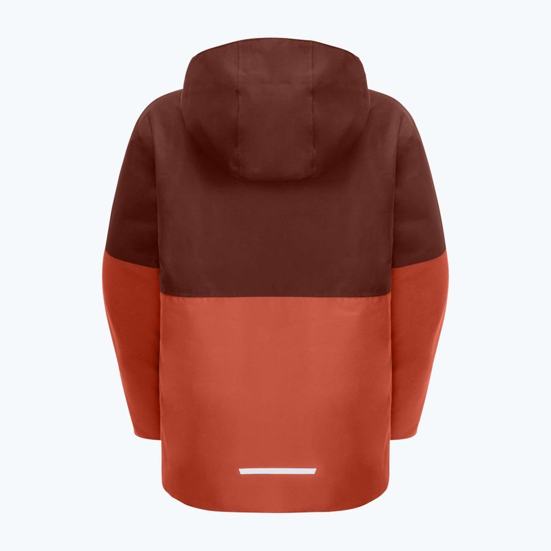 Geacă cu puf pentru copii Jack Wolfskin Actamic 2L Ins coral orange 6